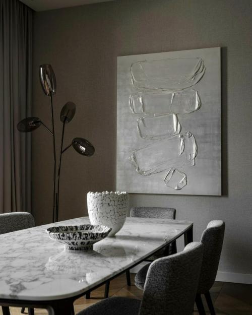 Реализованный интерьер квартиры в ЖК Cloud Nine. 02