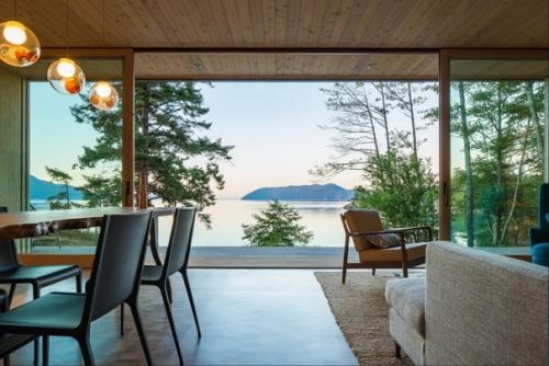 Подсмотрела в одном из журналов проект дома, построенного на острове оркас в штате Вашингтон от архитектурного бюро Heliotrope Architects. 02