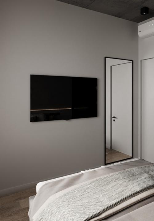 Такой вариант спальни выбрала наша заказчица в проекте pp_Westgarden. 04