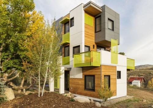 В небольшом городке Steamboat Springs появился оригинальный частный домик. 01