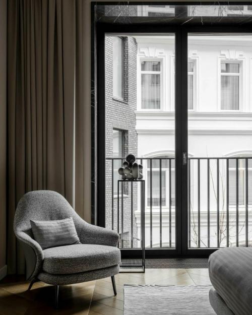 Реализованный интерьер квартиры в ЖК Cloud Nine. 03