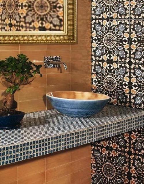 Марокканская плитка в интерьере. 02