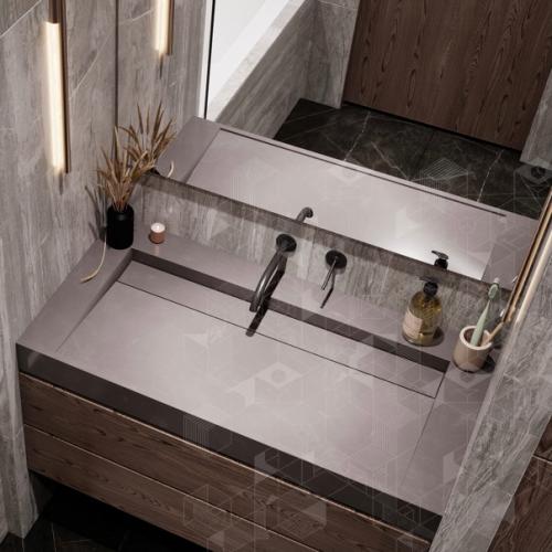 Санузел объедине н в большую ванную комнату. 03