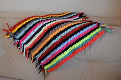 Коврики вязаные крючком из трикотажной пряжи (трикотаж новый). 06