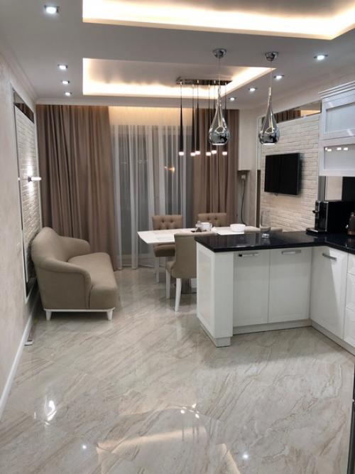 Удачный дизайн интерьера квартиры.