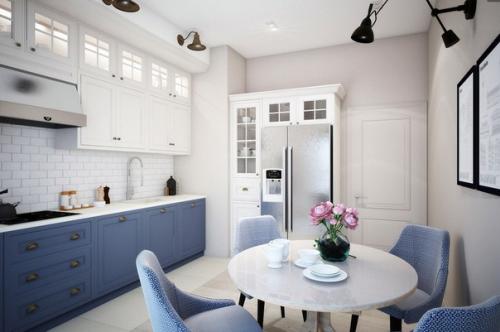 Стиль неоклассика предполагает внимание к мелочам и наличие свободного пространства. 03