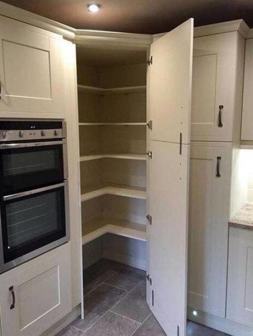 Идеи хранения на кухне. 01