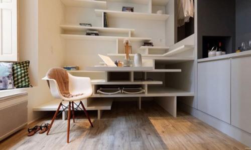 Оригинально спланированная студия 27 м во Франции. 01