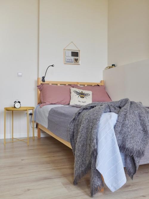 Бюджетный интерьер 1-комнатной квартиры 35 кв. 07