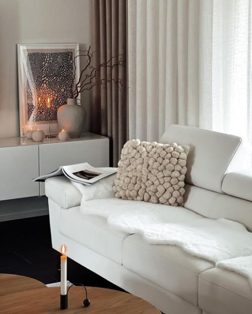 Красивый скандинавский интерьер деревянного дома. 05