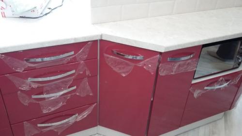 Ну вот еще одна кухня нашего производства будет радовать хозяйку на новый год! 03