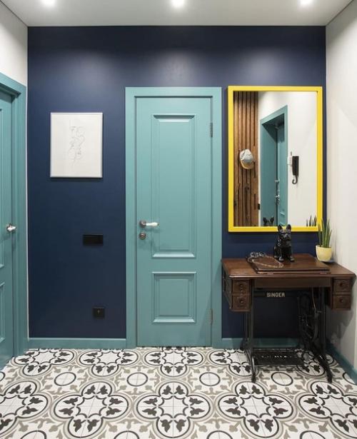 Школа ремонта.  Однокомнатная квартира 43 кв. 07