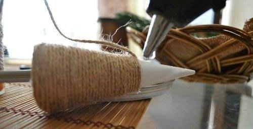 Ароматная ёлочка из кофейных зёрен? 02