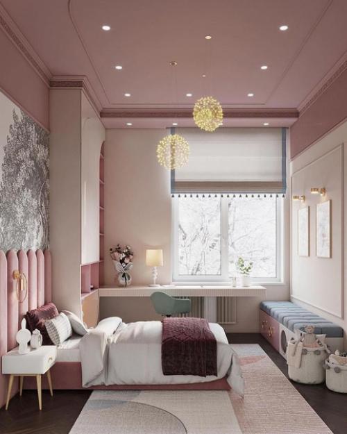 Красивая детская комнатка невероятно. 03