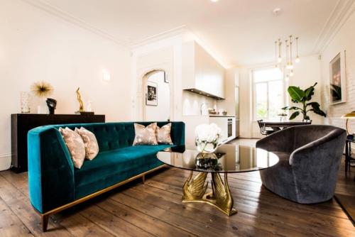 Бархат в интерьере. 03