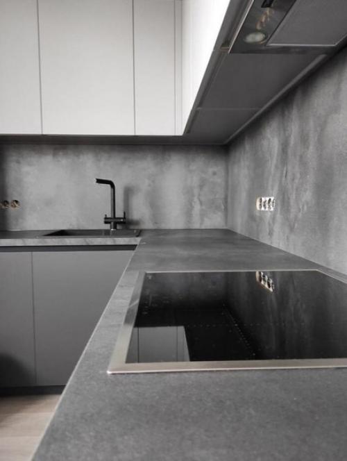 Кухня в минималистичном стиле. 05