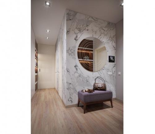 Дизайн двухкомнатной квартиры 66 кв. 05