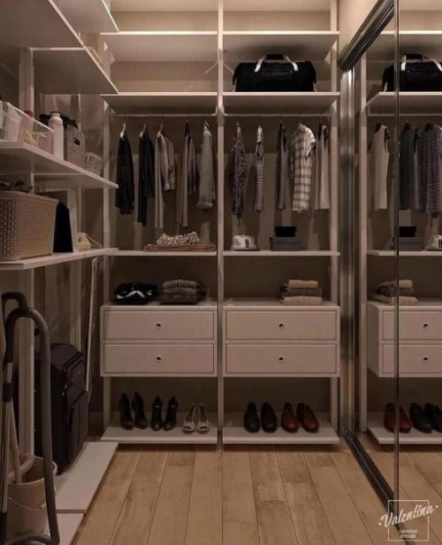 Стильный интерьер. В светлых оттенках. 01