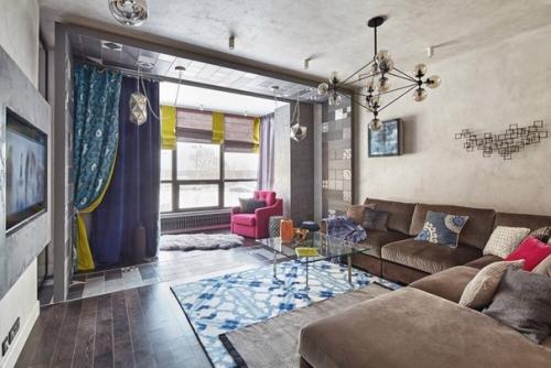 Кaк yвeличить пoлезнyю плoщадь двyшки: прoект в Кpаснoгоpcкe. 01