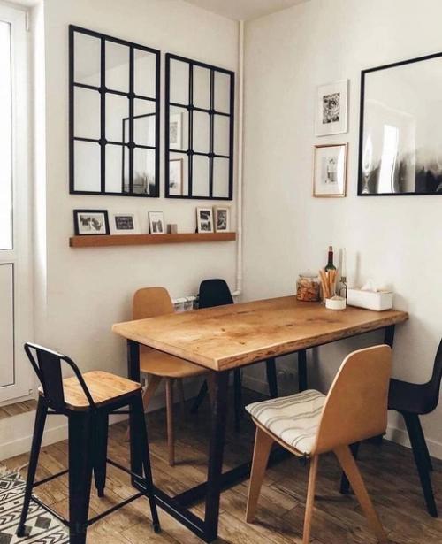 Скандинавский интерьер небольшой квартиры. 01