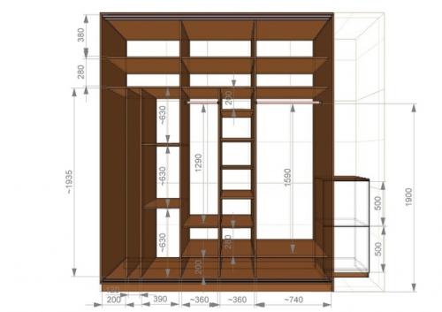 Чтобы не ломать голову, ловите идеи, как оборудовать шкафы с умом. 08