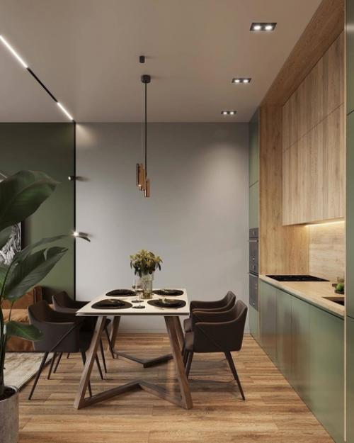 Оцените дизайн проект кухни - гостиной по шкале от 1 до в комментариях. 01