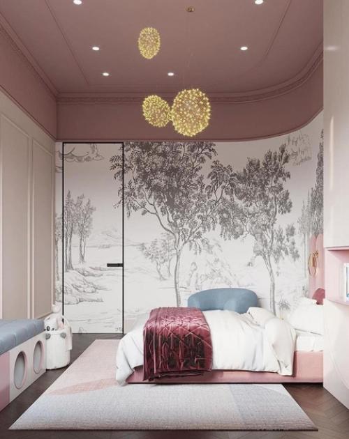 Красивая детская комнатка невероятно. 02