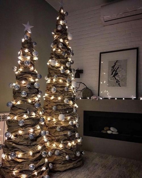 Ёлочка своими руками просто и красиво! 02