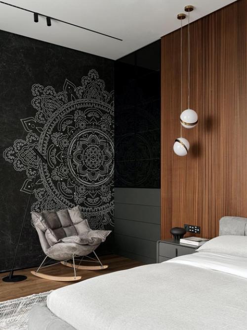 Реализованный интерьер квартиры, площадью 240 кв. 03