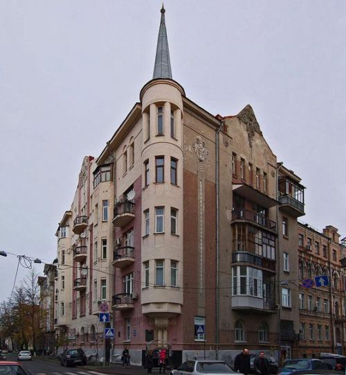 Дом с Башней Тарапуньки архитектора Александра вербицкого. 06