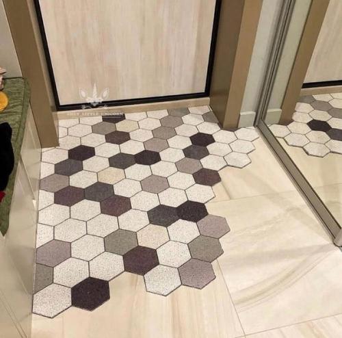 Коврики, имитирующие плитку. 05