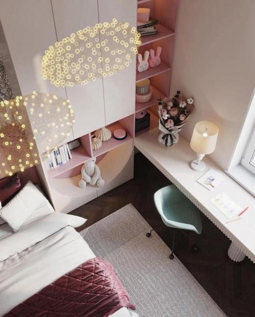 Красивая детская комнатка невероятно. 04