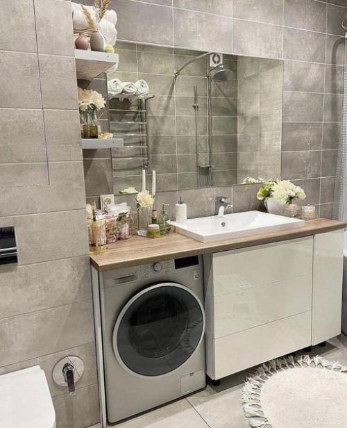 Уютная ванная комната. 01