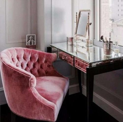 Бархат в интерьере. 05