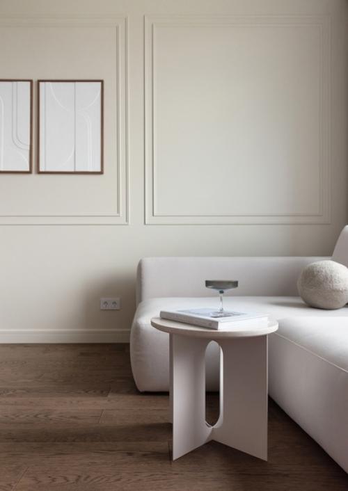 Светлый интерьер 1-комнатной квартиры 49, 6 кв. 02