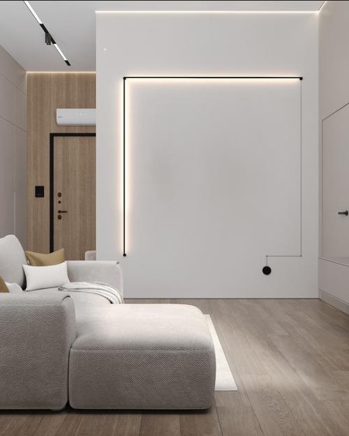 Проект 1-комнатной квартиры 47, 6 кв. 05