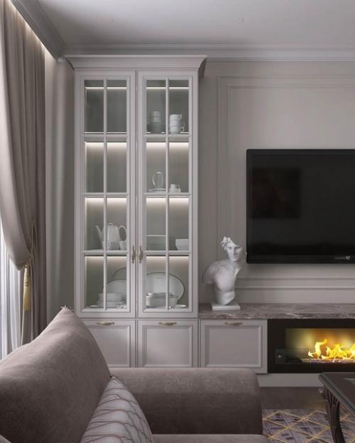 Проект 3-х комнатной квартиры, общей площадью 75 кв. 02