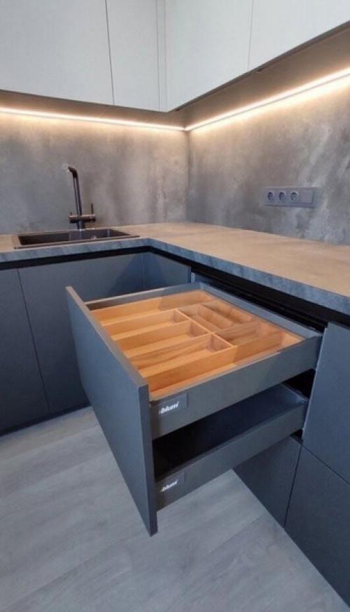 Кухня в минималистичном стиле. 02