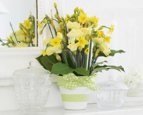 ? 10. Простых способов украшения цветочных горшков? 08