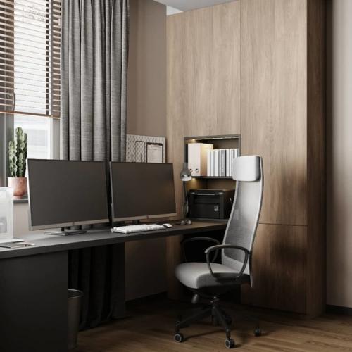 Стильный интерьер для мужчины. 04