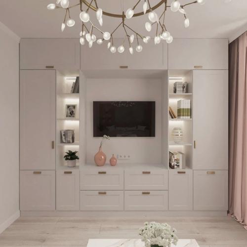 Дизайн - проект трехкомнатной квартиры в Москве. 03