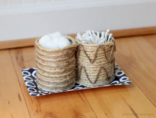 Декор из бечевки. 08