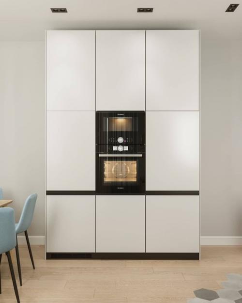 Взгляните на светлую и легкую кухню! 04