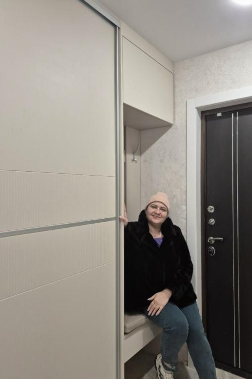 Мы назовём его многофункциональный шкаф (прихожая + шкаф купе + шкаф для хоз нужд. 09