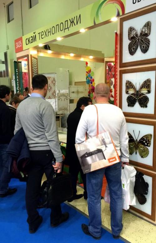 Компания Sky Technology участие в выставке мебель приняла-2015. 01