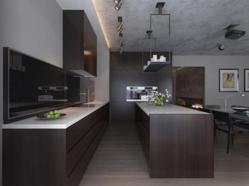 Оригинальный интерьер квартиры для холостяка в минималистичном стиле с акцентом на функциональность. 06