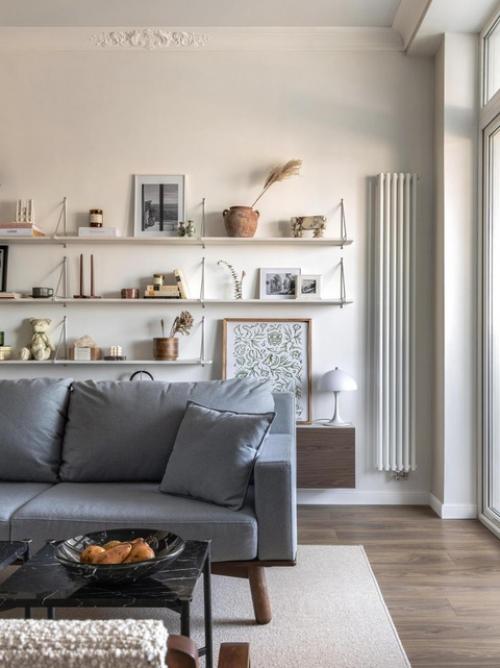 Реализованный интерьер квартиры, площадью 46 кв. 01