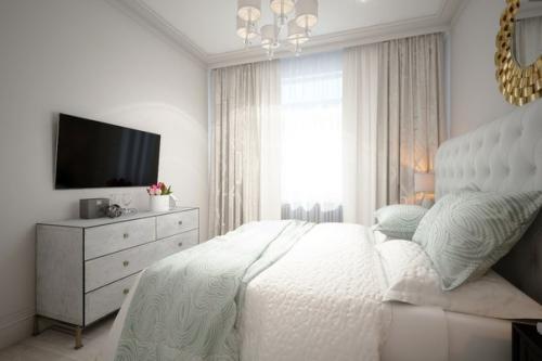 Стиль неоклассика предполагает внимание к мелочам и наличие свободного пространства. 02