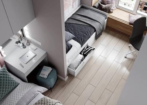 Дизайн - проект детской комнаты на двоих. 05