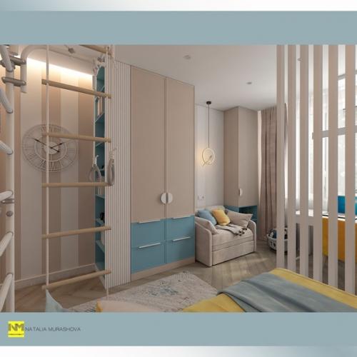 Дизайн - проект квартиры 80 м 2, г. Красногорск. 07